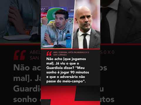 Abel Ferreira citou Guardiola na entrevista coletiva #shorts