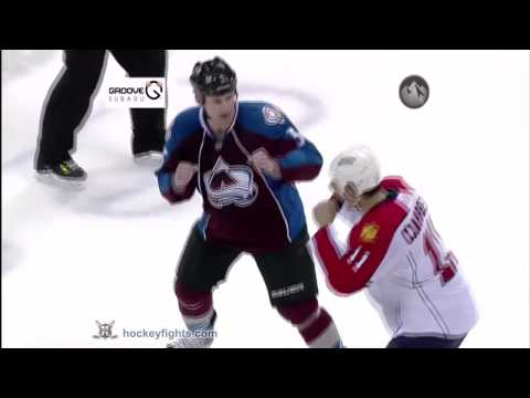 Gregory Campbell vs Cody McLeod Mar 11, 2010