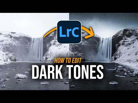 How to EDIT DARK TONES with Lightroom Classic!