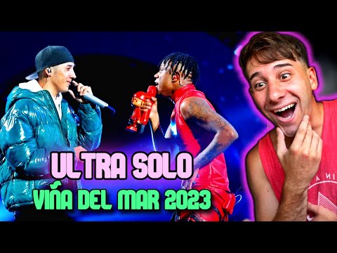 ZUKWAAN REACCIONA a POLIMÁ WESTCOAST Y PAILITA - ULTRA SOLO | Festival de Viña Del Mar 2023