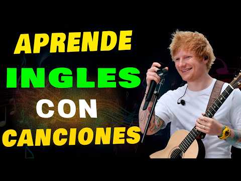 ¡CANCIONES Fáciles Para Aprender Inglés! 🎧 Curso Completo De Inglés Con Música  Ed Sheeran perfect