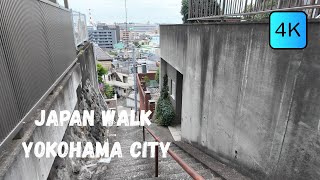 [Japan Walk 4K]yokohama city walking japan tour along the outskirts of town japan4k60fps