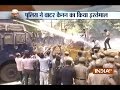 BJP Workers protest outside Kejriwal