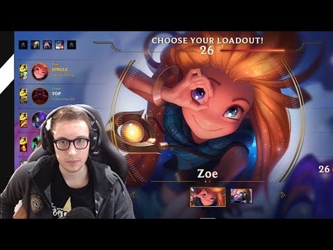 595. Bjergsen - Zoe vs Fizz - Mid - December 3rd, 2017 - Patch 7.23 PreSeason 8