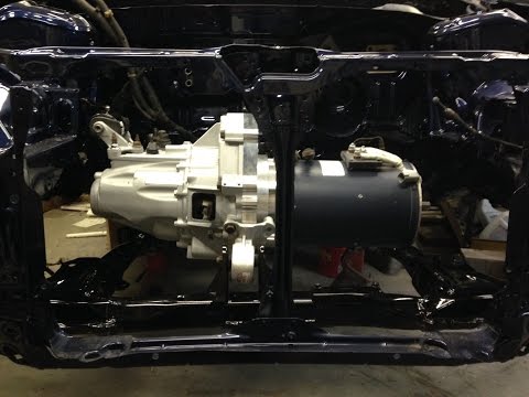 Installing The HPEVS AC 50 Motor Into The Honda Civic Electric Conversion