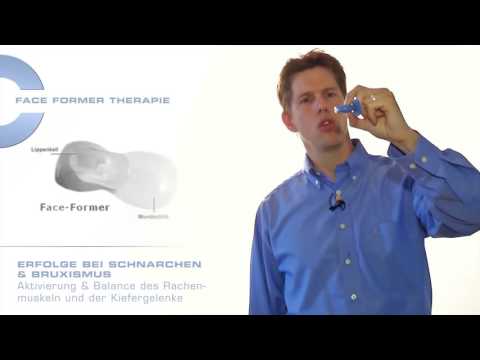 Erwachsenen Schnuller die Face Former Therapie