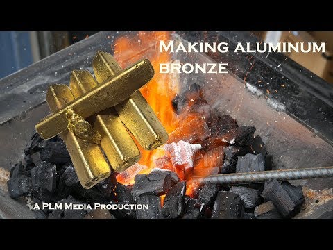 Making aluminum bronze
