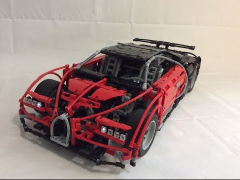 Конструктор MORK «Bugatti» 1:14 MOC 023001-2  / 1225 деталей