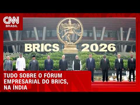 Putin é recebido com aplausos durante Fórum Empresarial do BRICS, na Índia | CNN BRASIL