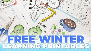 FREE WINTER PRINTABLES FOR KIDS by Totschooling