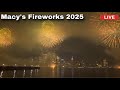 New York LIVE Macy S 4th July Fireworks From Brooklyn 04th July 2025