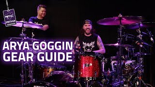 Arya Goggin from Skindred Interview & Drum Gear Guide