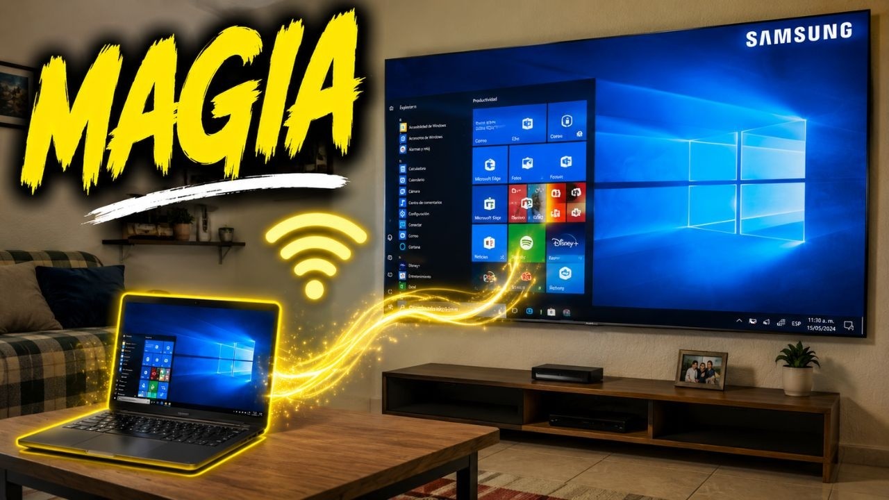 Compartir Pantalla Windows 10 Smart TV Samsung