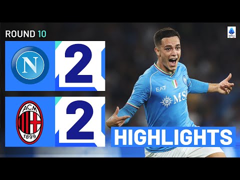 NAPOLI-MILAN 2-2 | HIGHLIGHTS | The sides split the points in four-goal thriller | Serie A 2023/24