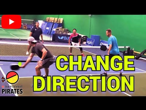 When and HOW TO Change Direction in Pickleball while Dinking