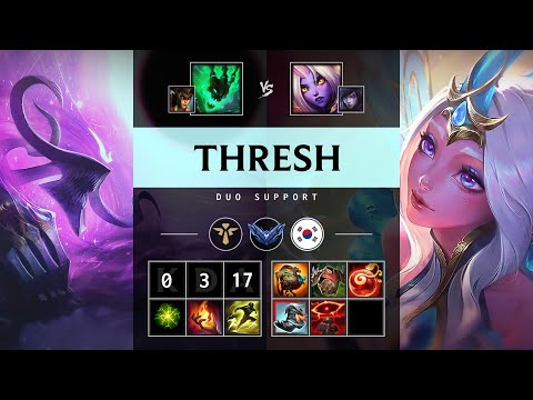 Thresh Support vs Soraka - KR Diamond Patch 25.15