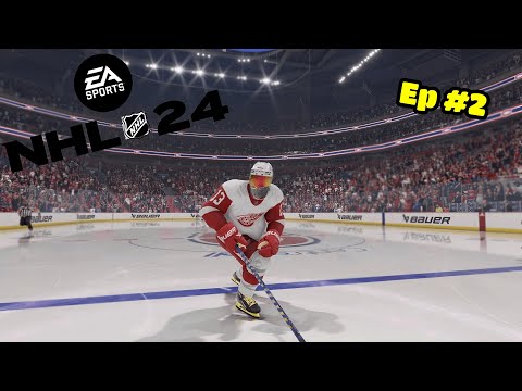 NHL 24 Be A Pro - Lucky's Journey Ep. 2: Drafted by Detroit Red Wings!