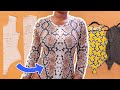 How To Sew THE PERFECT BODYSUIT Sewing Pattern Making Included 3 Styles Kim Dave