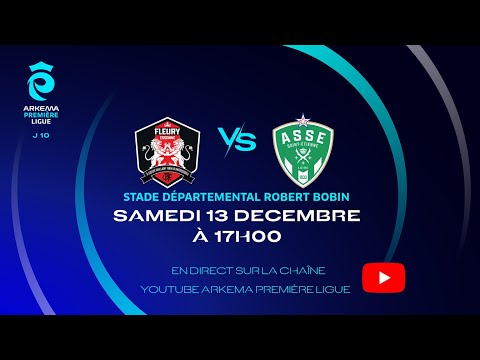 J10 I FC Fleury vs ASSE en replay I ARKEMA Première Ligue 2025-2026