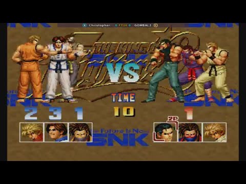 KOF95 The King Of Fighters 95 拳皇95 Christopher: (kr) vs GOMBAL2 (kr)킹오브파이터즈95 27.07.2021