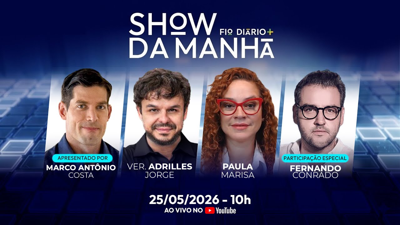 SHOW DA MANHÃ - STF ITALIANO LIBERTA CARLA ZAMBELLI E APLICA DERROTA A MORAES - 25/05/2026