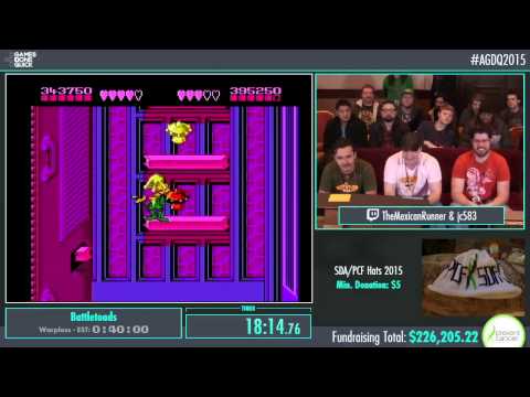 Battletoads by jc583 and TheMexicanRunner in 30:42 - AGDQ2015 - Part 48