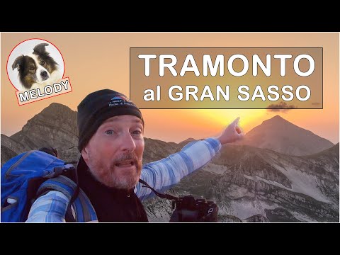 GRAN SASSO: fotografo il tramonto al Rifugio Duca degli Abruzzi a 2388mt - Aggiornamento Cane Melody