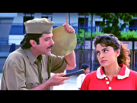 वक्त बुरा हो तो गधे को भी बाप बनाना पड़ता है - Anil Kapoor, Juhi Chawla का ज़बरदस्त बेस्ट सीन - Loafer