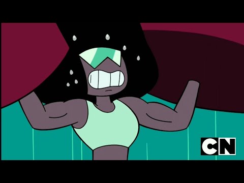 Female Muscle Clip 44- Steven Universe, Garnet And Amethyst
