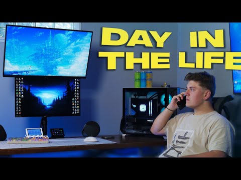 A DAY IN THE LIFE of a High School CONTENT CREATOR...