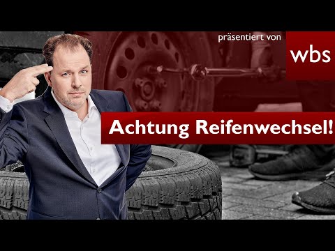 Achtung bei Reifenwechsel: Wer nicht nachzieht, haftet! | Anwalt Christian Solmecke