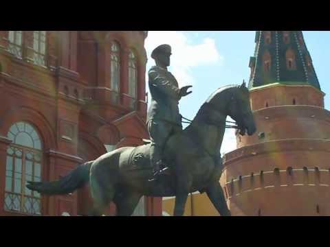 Marshal Zhukov in Front of Kremlin