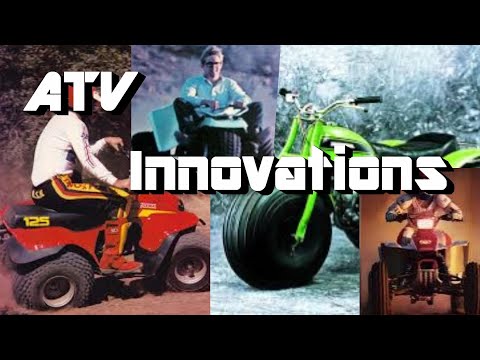 ATV HISTORY- INNOVATIONS Honda ATC90 Suzuki LT125 Polaris Trail Boss Yamaha Grizzly 700!