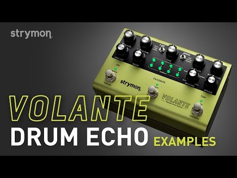 Strymon Volante - Drum Echo Examples - Demo