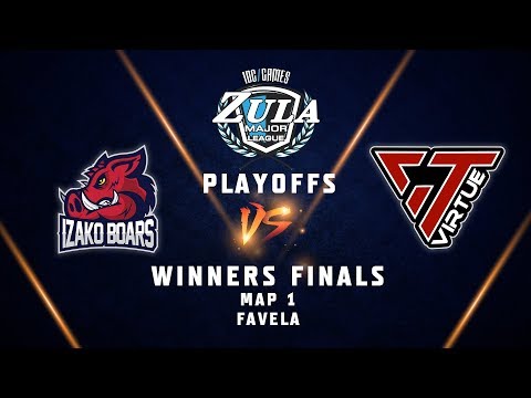 IZAKO BOARS vs VIRTUE | Map 1 | Zula Europe ESL Major League | PLAYOFFS - Bo3