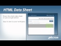 New Micron.com HTML Data Sheets