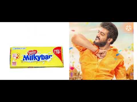 😍Ajith kumar with matching chocolates❤❤