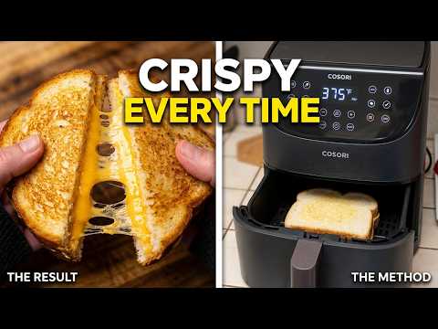 How to make a Air Fryer Grilled Cheese Sandwich That's Perfectly Crispy Every Time