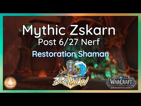 POST-NERF Mythic Zskarn | Restoration Shaman