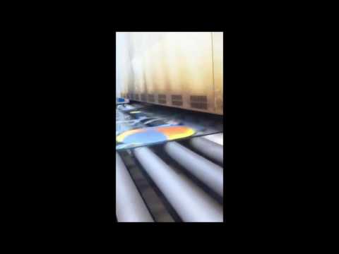 Glaskunst für das Hallenbad in Bretten Teil 2