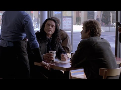 The Room - "Anyway how's your sex life?" Scene in Coffee Shop