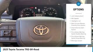 2025 Toyota Tacoma Princeton WV T-251637