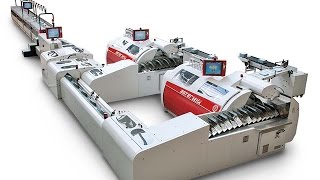 Meccanotecnica Aster Multiplex Plus gathering and sewing line book sewing machine for sale - Image 4 | Machineryline AU Meccanotecnica Aster Multiplex Plus gathering and sewing line book sewing machine | Image 4 - Machineryline