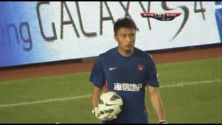 preview picture of video 'Qingdao Jonoon vs Guizhou Renhe: Chinese Super League 2013 (Round 16)'