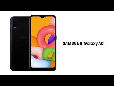Samsung Galaxy A01 4G LTE Prepaid Smartphone - Black - 16GB - Sim Card Included - GSM