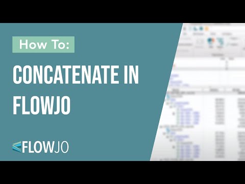 Basic Concatenating in FlowJo