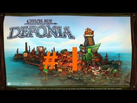 Chaos auf Deponia - Let's Play # 1