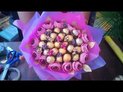 Learn & earn by making Chocolate bouquet.
