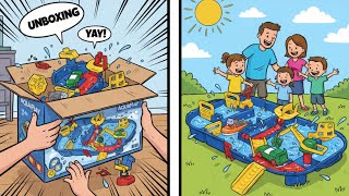 AquaPlay LockBox Wasserbahn Unboxing - Wasserspass für die ganze Familie!