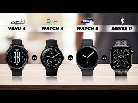 Garmin Venu 4 vs Pixel Watch 4 vs Galaxy Watch 8 vs Apple Watch Series 11 🔥 Best Smartwatch of 2025?